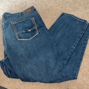 Mens Ariat Jeans Relaxed Boot Cut size 44/32